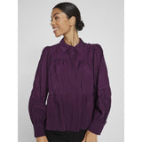 VILA Vila Damen Hemd VIKATRIA Shirt Winter Bloom