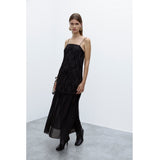 VILA Vila Damen Kleid VISILLA Restudsalg Black