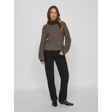 VILA Vila Damen Strick VILORY Knit Coffee Bean