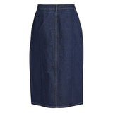 VILA Vila Damenrock VIKIRA Skirt Dark Blue Denim