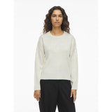 VILA Vila Damenstrick VISIQUIN Restudsalg White