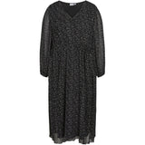 VILA Vila Kleid Kurve Dame VIDALIANA Dress Black
