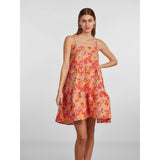 Y.A.S Y.A.S Damen Kleid Shiffa Strap - Show Restudsalg Dubarry