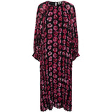 Y.A.S Y.A.S Damen Kleid YASMONIKA Restudsalg Black MONIKA AOP