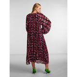 Y.A.S Y.A.S Damen Kleid YASMONIKA Restudsalg Black MONIKA AOP