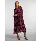 Y.A.S Y.A.S Damen Kleid YASMONIKA Restudsalg Black MONIKA AOP