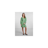 Y.A.S YAS 3/4 Kleid yasstelli Restudsalg Summer Green Purple flowers