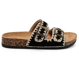 SHOES Zaira Damen sandalen W2720 Shoes Nero