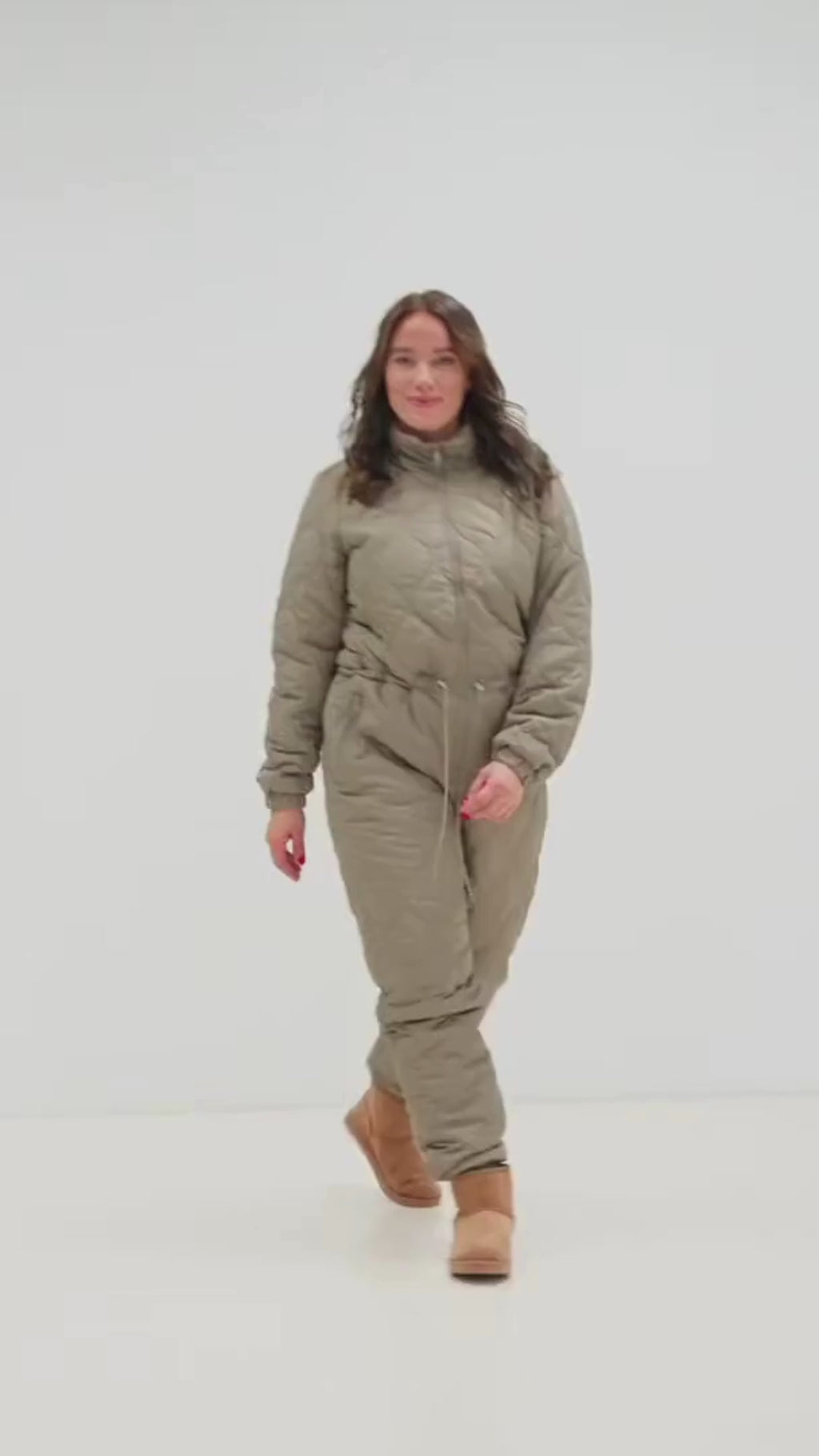 Vero Moda Vero Moda Damen Jumpsuit VMMILLAS Jacket Fossil