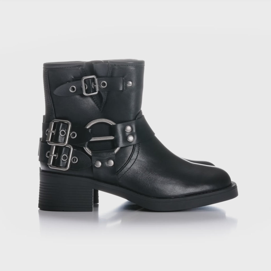 SHOES Eglantine Damen Stiefel 9202 Restudsalg Black