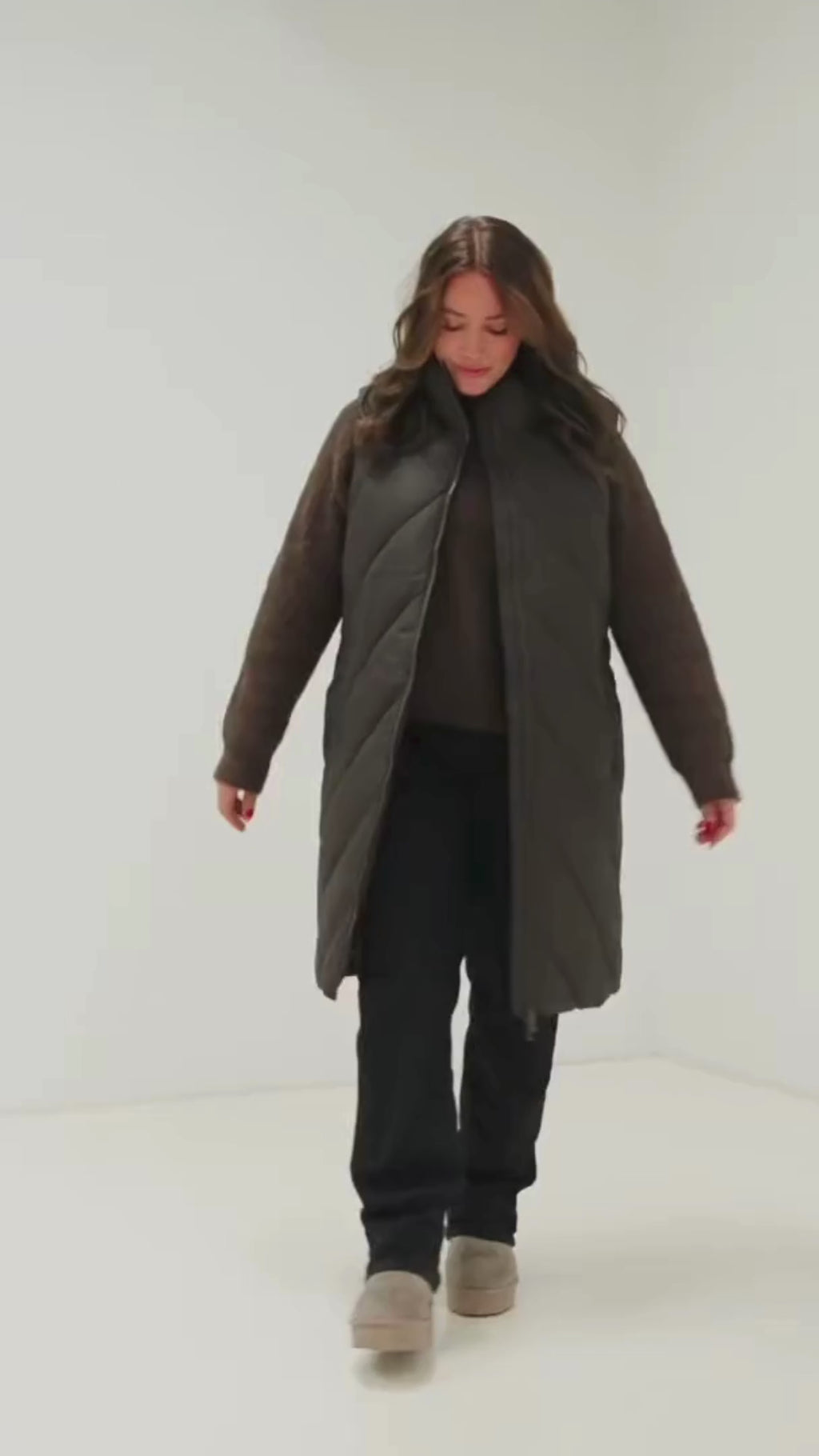 Vero Moda Vero Moda Damen Oberbekleidung Weste VMMILLAS Jacket Chocolate Brown