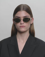 A. KJÆRBEDE A.Kjærbede Sonnenbrille Bella Sunglasses Gold Burnt Amber